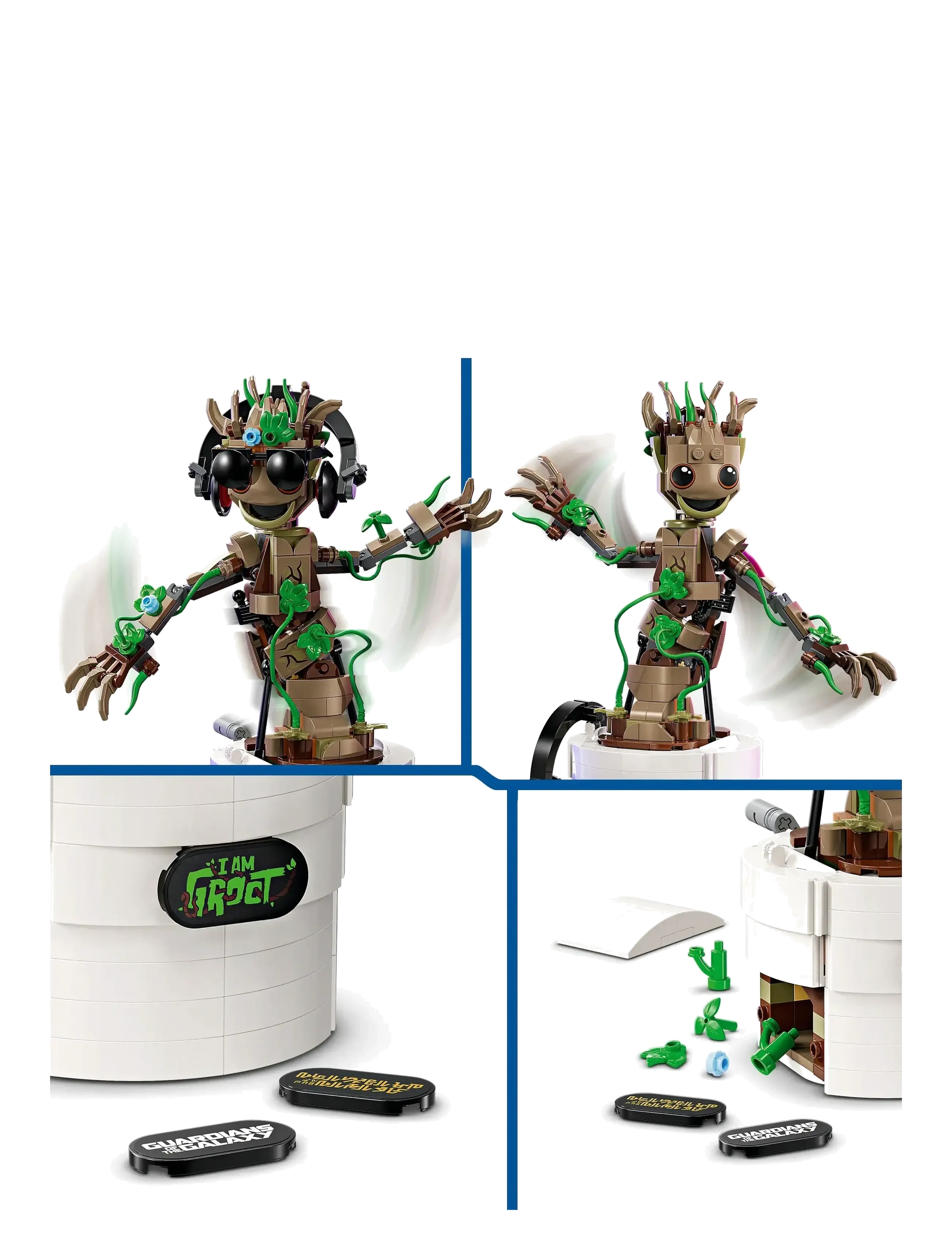 LEGO - Marvel Dancing Groot Buildable Animated Toy 76297 - lego® super heroes - multi - 3