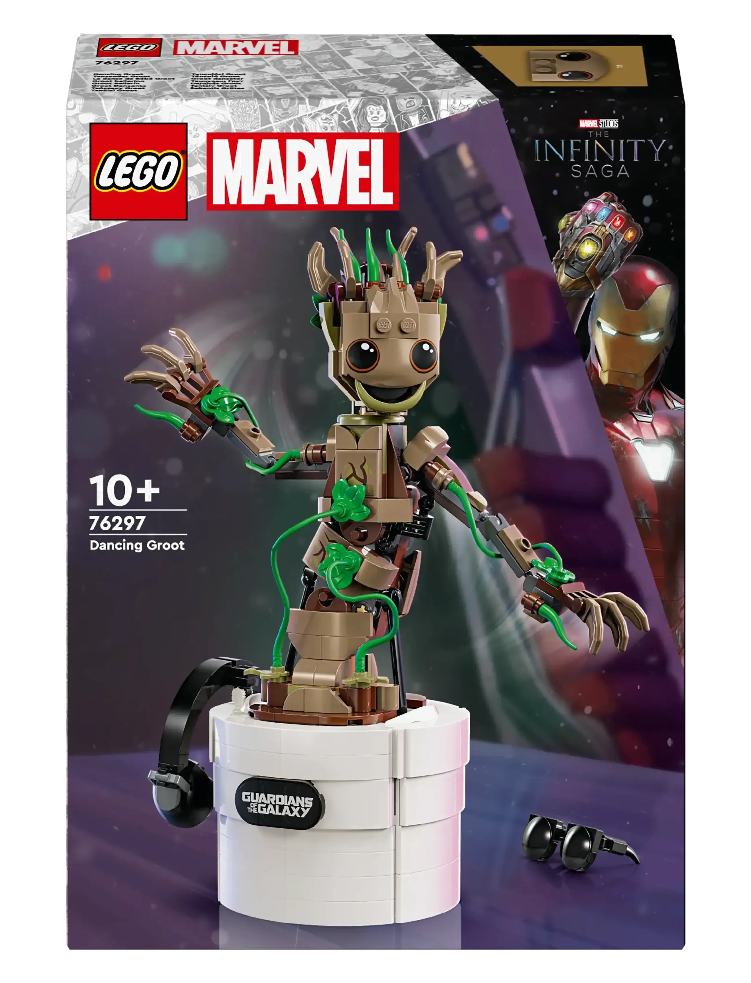 LEGO - Marvel Dancing Groot Buildable Animated Toy 76297 - lego® super heroes - multi - 4