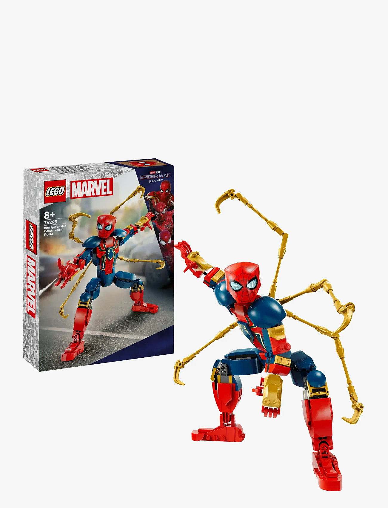 LEGO Marvel Iron Spider-man Construction Figure 76298