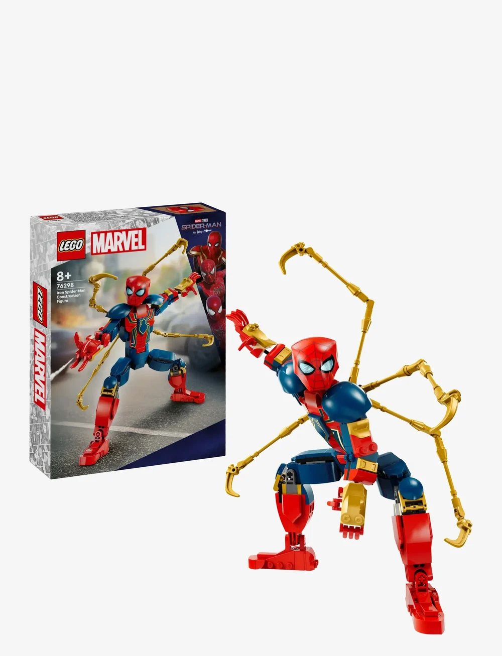LEGO - Marvel Iron Spider-Man Construction Figure 76298 - lego super heroes - multi - 0