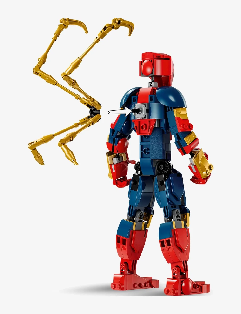 LEGO - Marvel Iron Spider-Man Construction Figure 76298 - lego super heroes - multi - 4