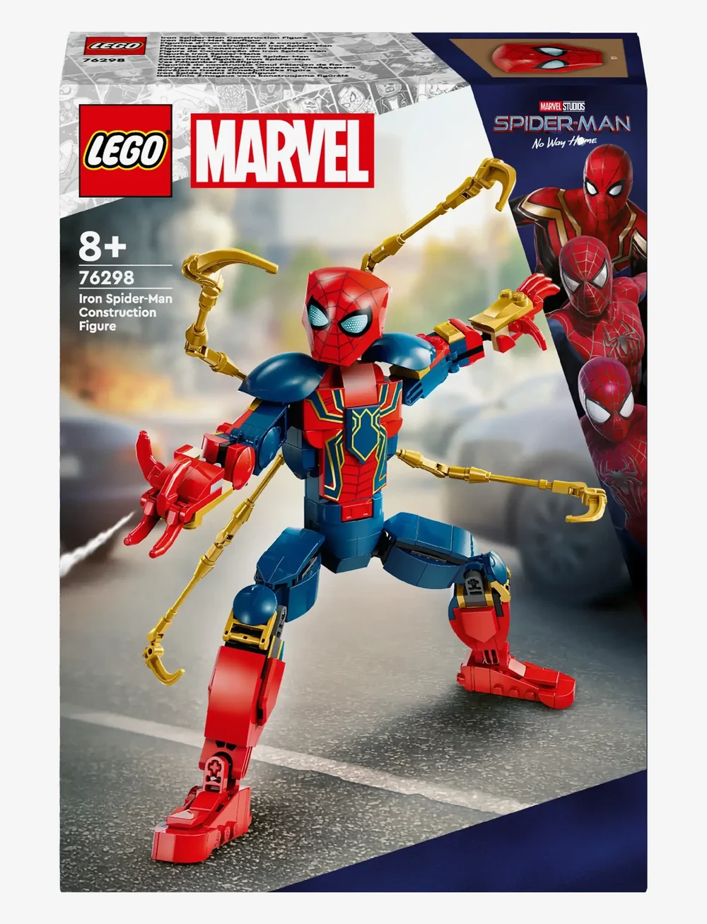 LEGO - Marvel Iron Spider-Man Construction Figure 76298 - lego super heroes - multi - 5