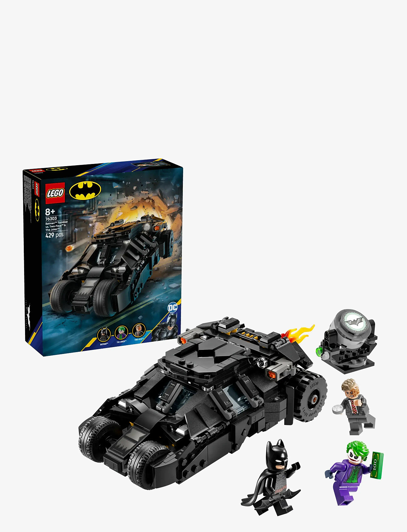 LEGO - Batmans Tumbler mot Two-Face™ & Jokern 76303 - lego super heroes - multi - 0