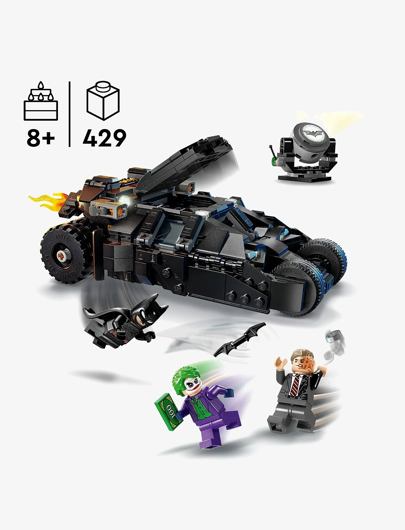 Batman Begins Lego Tumbler 2021 Scarecrow Lego 76239 DC Batman