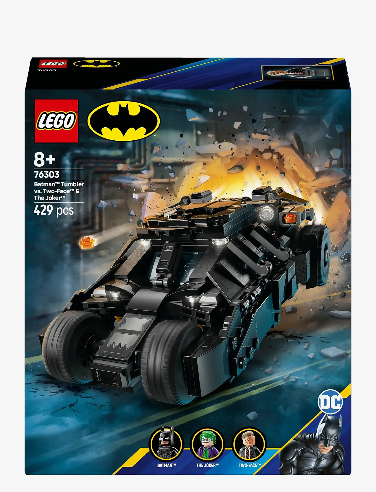 LEGO Dc Batman™: Batman Tumbler Two-face™ The Toy Car 76303