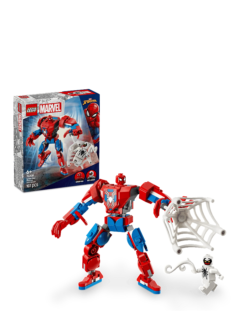 LEGO - Marvel Spider-Man Mech vs. Anti-Venom Buildable Toy Figure Set 76308 - multi - 0