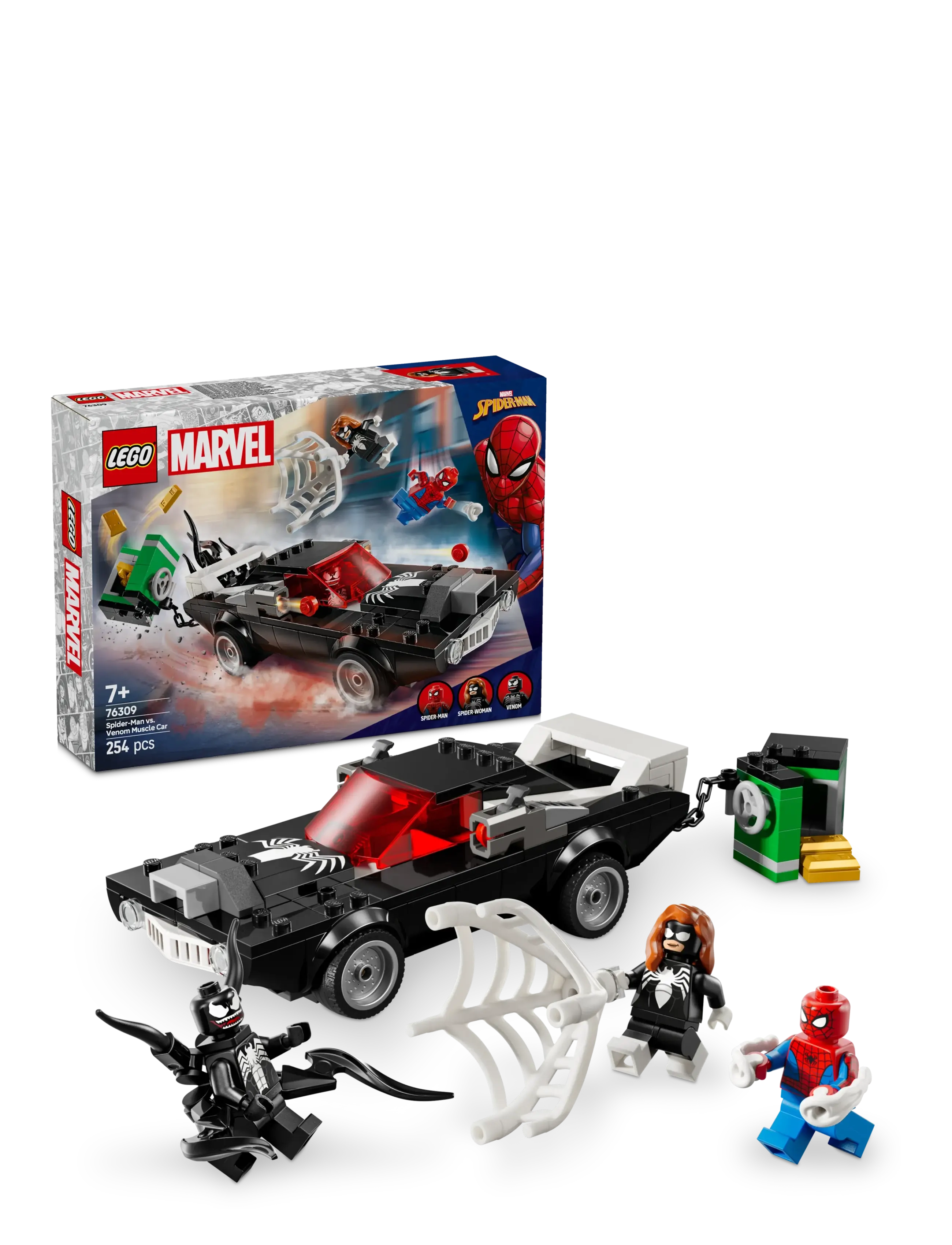 LEGO Spider-Man Mod Venom-Muskelbil 76309 Patterned - One Size - Kinder