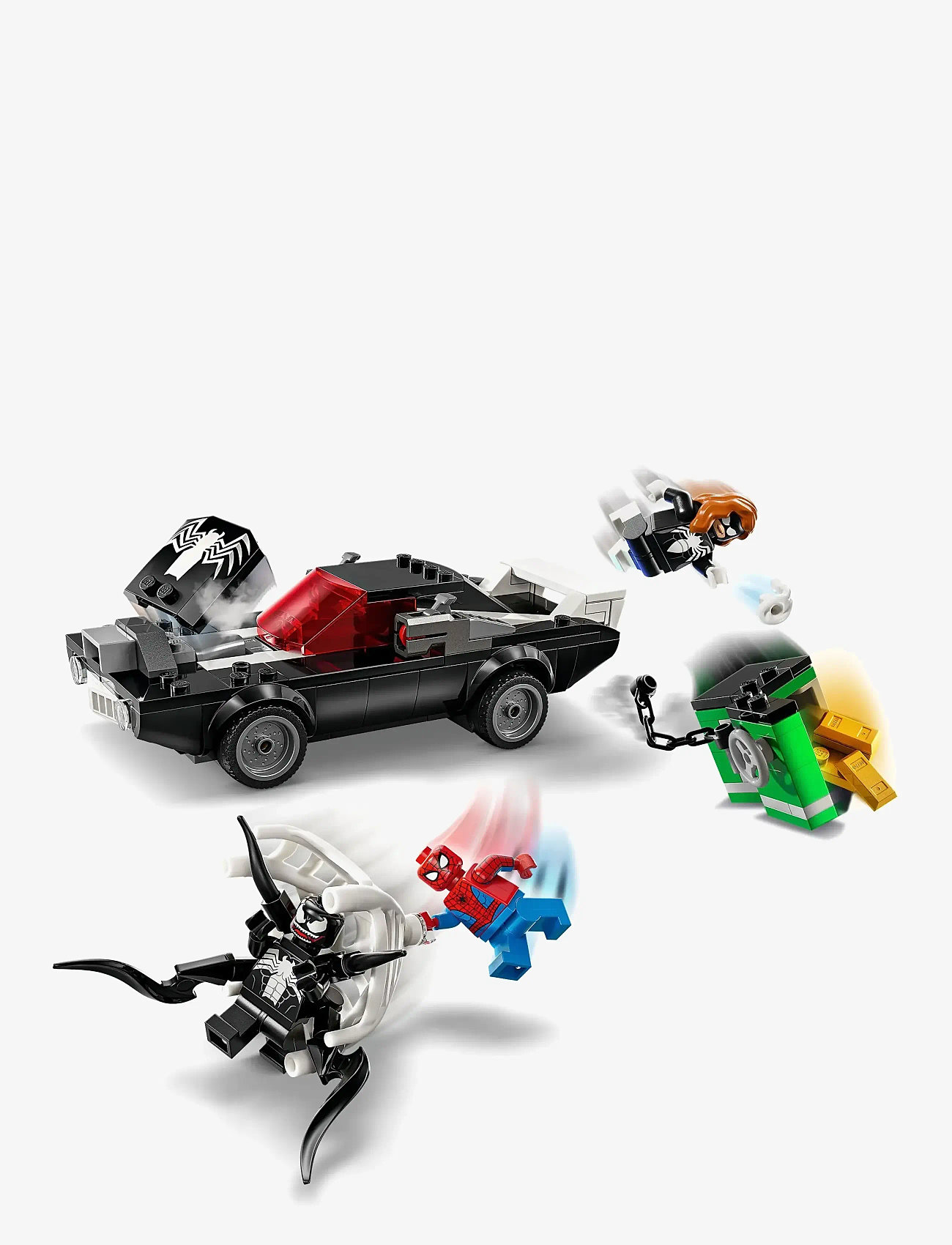 LEGO - Marvel Spider-Man vs. Venom Muscle Car Buildable Toy Vehicle Set 76309 - lego super heroes - multi - 3