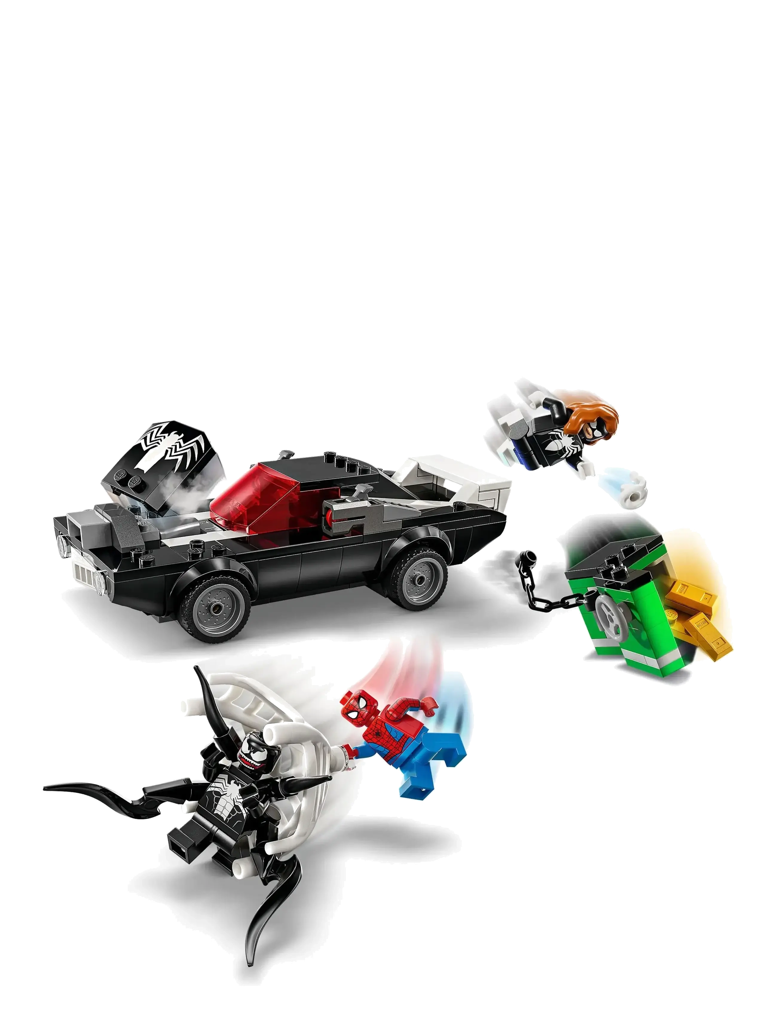 LEGO - Marvel Spider-Man vs. Venom Muscle Car Buildable Toy Vehicle Set 76309 - lego super heroes - multi - 3