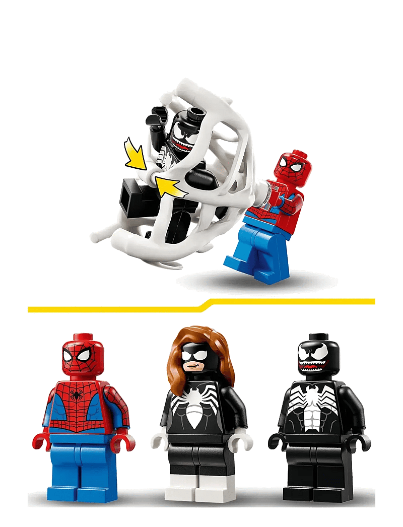 LEGO - Marvel Spider-Man vs. Venom Muscle Car Buildable Toy Vehicle Set 76309 - lego super heroes - multi - 4