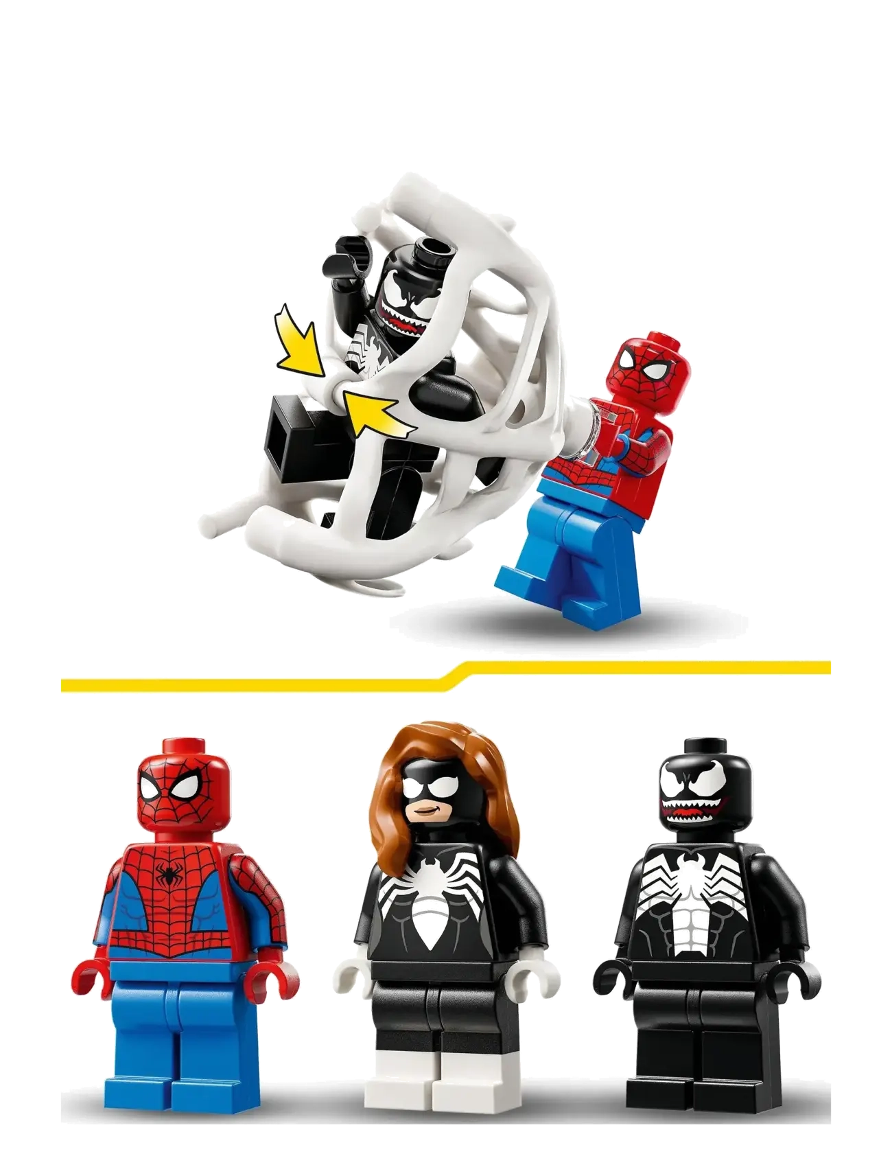 LEGO - Marvel Spider-Man vs. Venom Muscle Car Buildable Toy Vehicle Set 76309 - lego super heroes - multi - 4