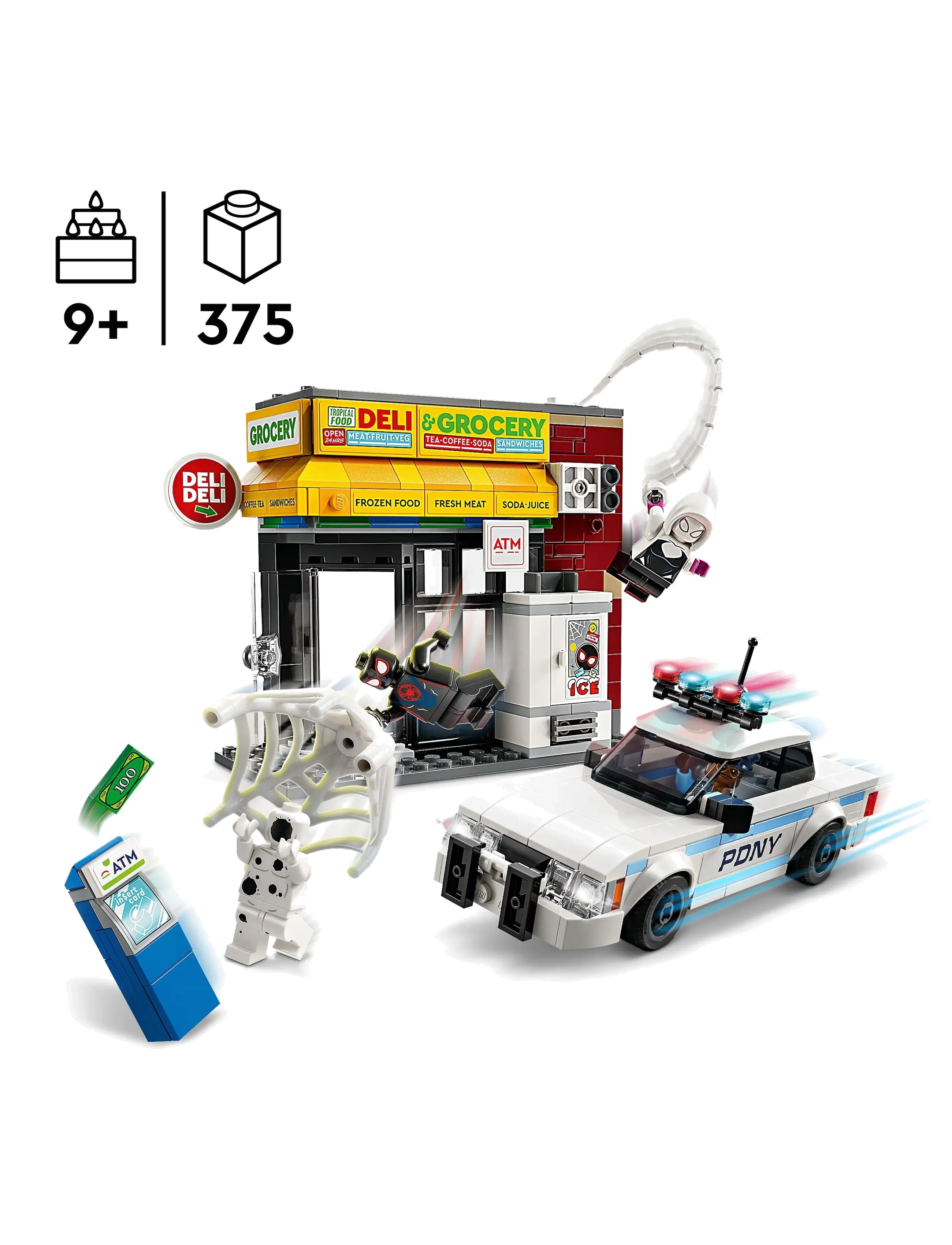LEGO - Hämähäkkiversum: Miles Morales vastaan Pilkku 76311 - lego super heroes - multi - 1