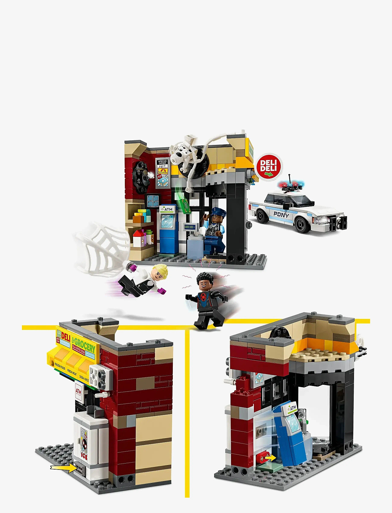 LEGO - Marvel Spider-Verse: Miles Morales vs. The Spot 76311 - lego super heroes - multi - 3