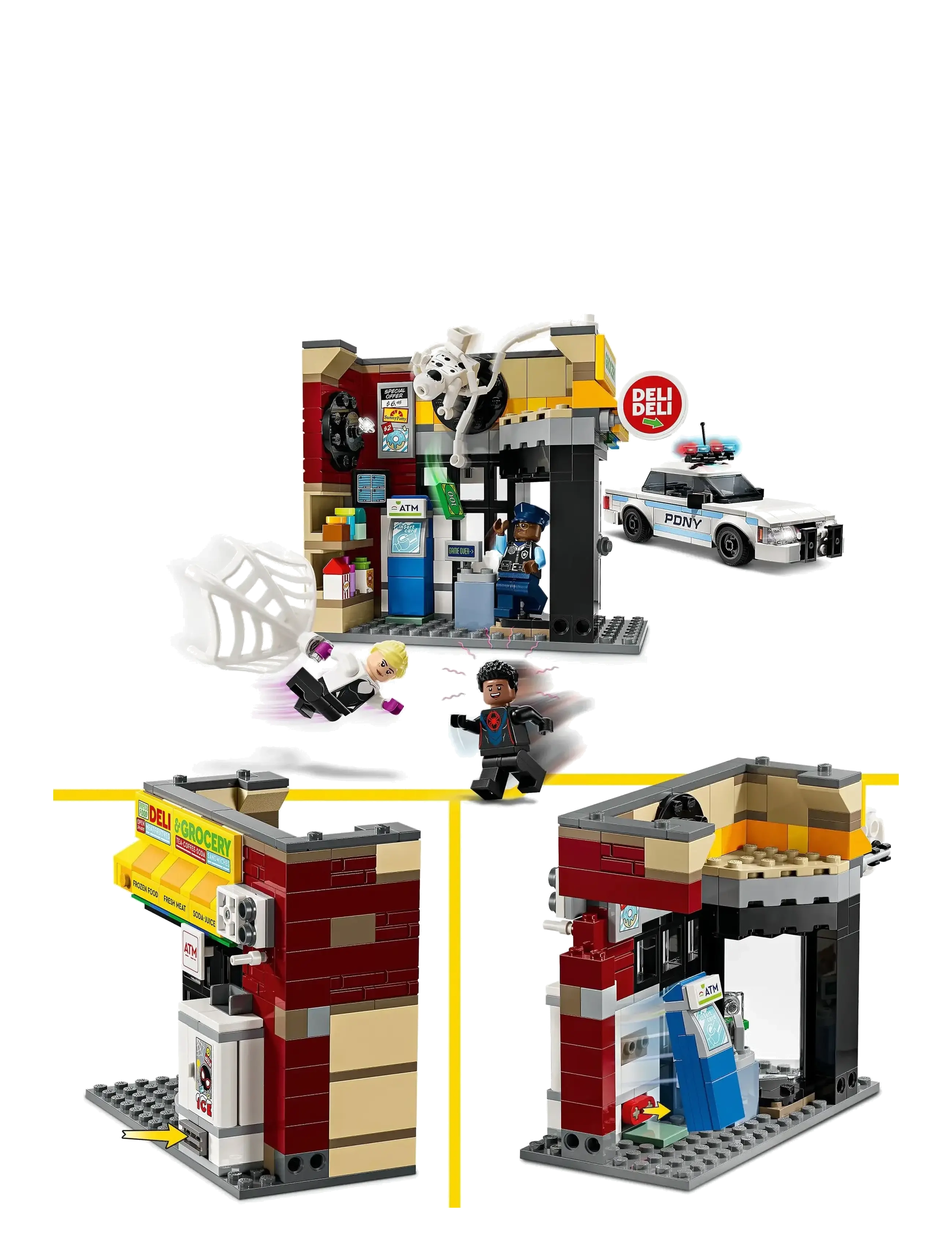 LEGO - Marvel Spider-Verse: Miles Morales vs. The Spot 76311 - lego super heroes - multi - 3