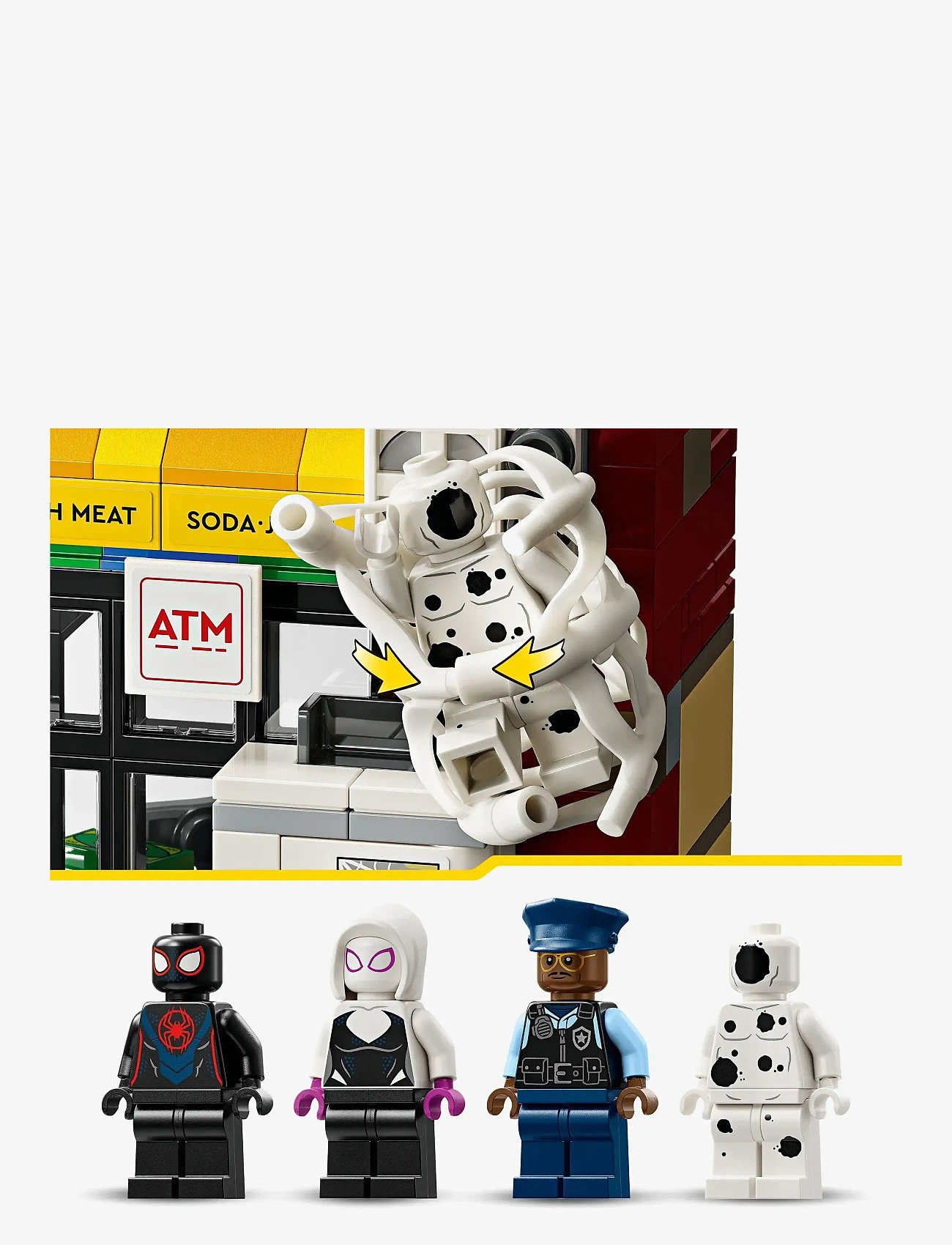 LEGO - Marvel Spider-Verse: Miles Morales vs. The Spot 76311 - lego super heroes - multi - 4