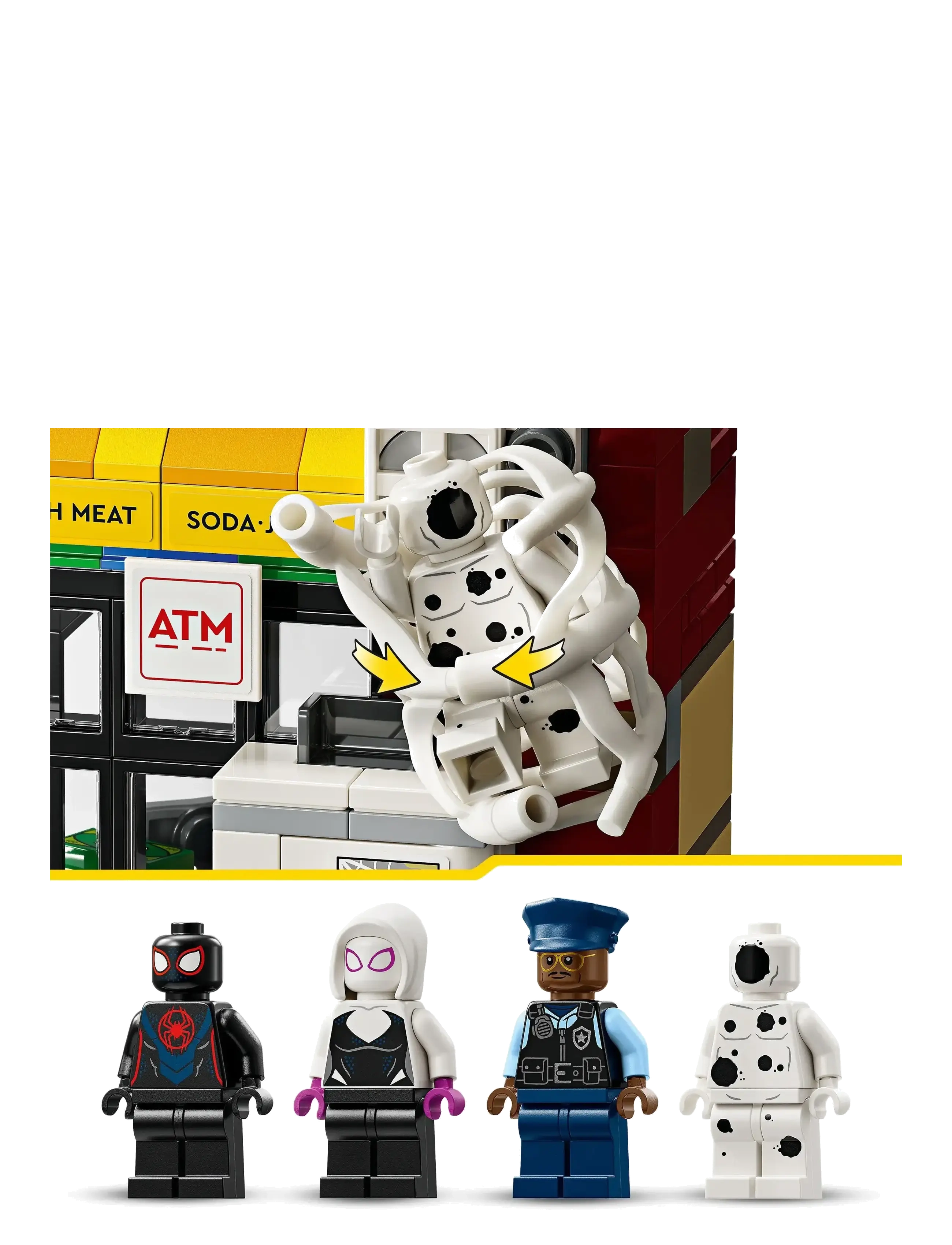 LEGO - Hämähäkkiversum: Miles Morales vastaan Pilkku 76311 - lego super heroes - multi - 4
