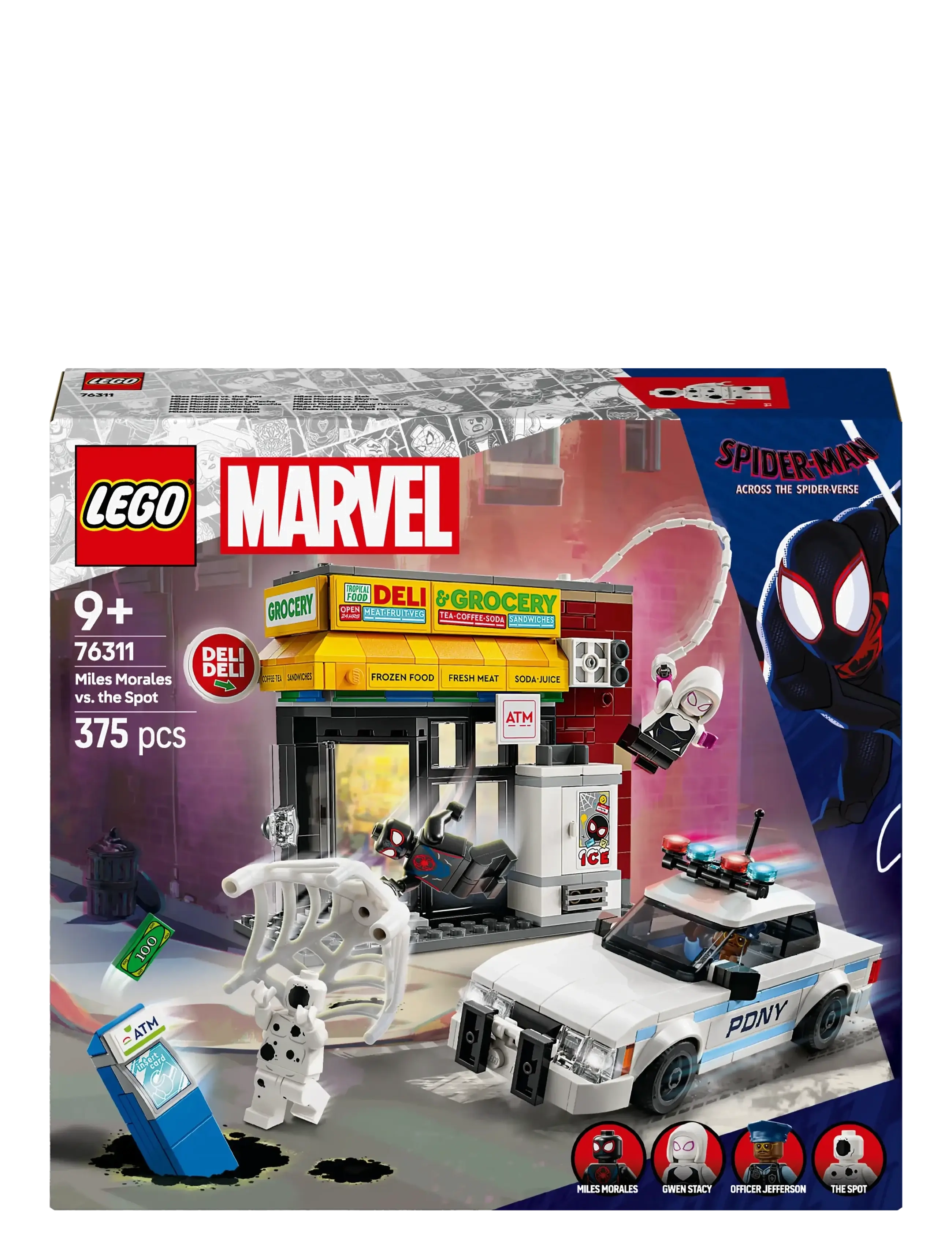 LEGO - Hämähäkkiversum: Miles Morales vastaan Pilkku 76311 - lego super heroes - multi - 5
