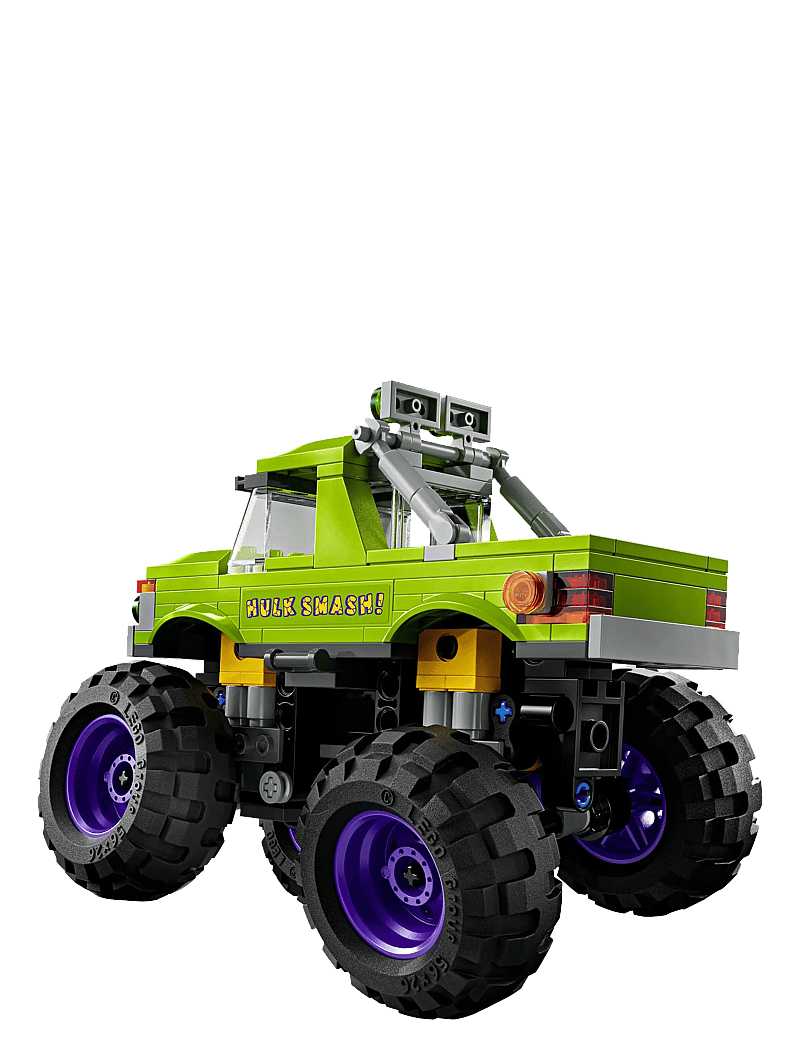 LEGO - Marvel The Hulk Truck vs. Thanos Super Hero Building Toy Vehicle 76312 - lego super heroes - multi - 2