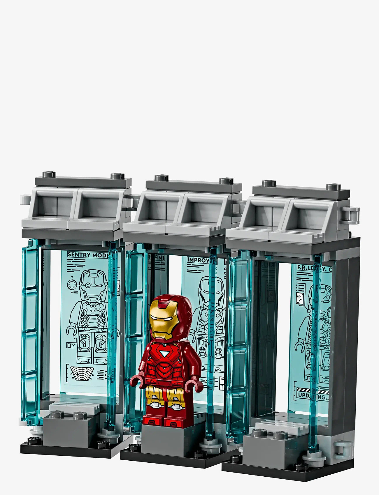 LEGO - Marvel Iron Man’s Laboratory: Hall of Armour with Minifigures 76315 - lego classic - multi - 2