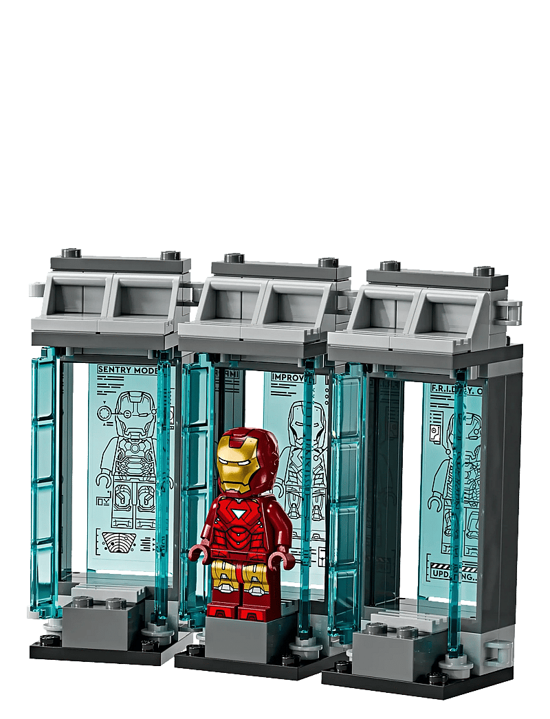 LEGO - Marvel Iron Man’s Laboratory: Hall of Armour with Minifigures 76315 - lego classic - multi - 2
