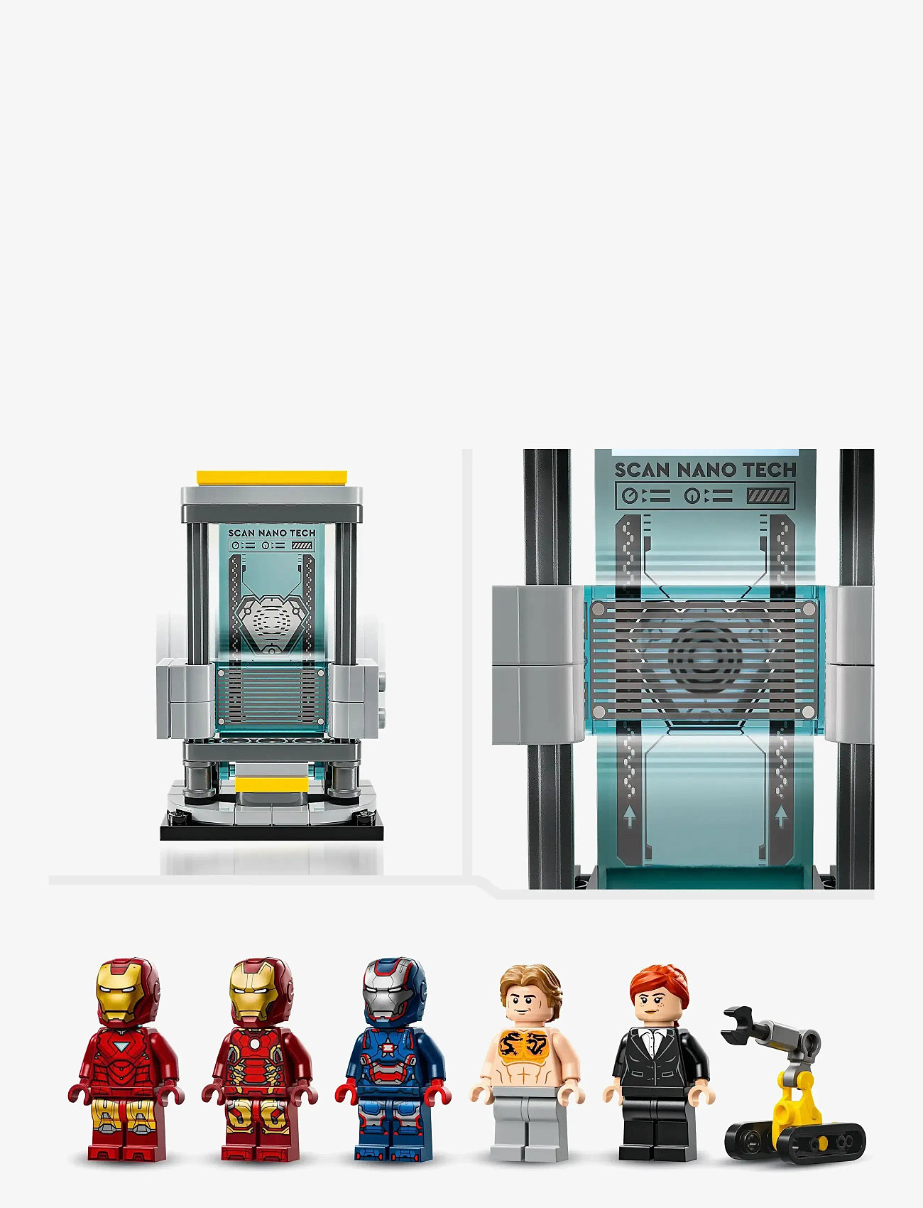 LEGO - Marvel Iron Man’s Laboratory: Hall of Armour with Minifigures 76315 - lego classic - multi - 4