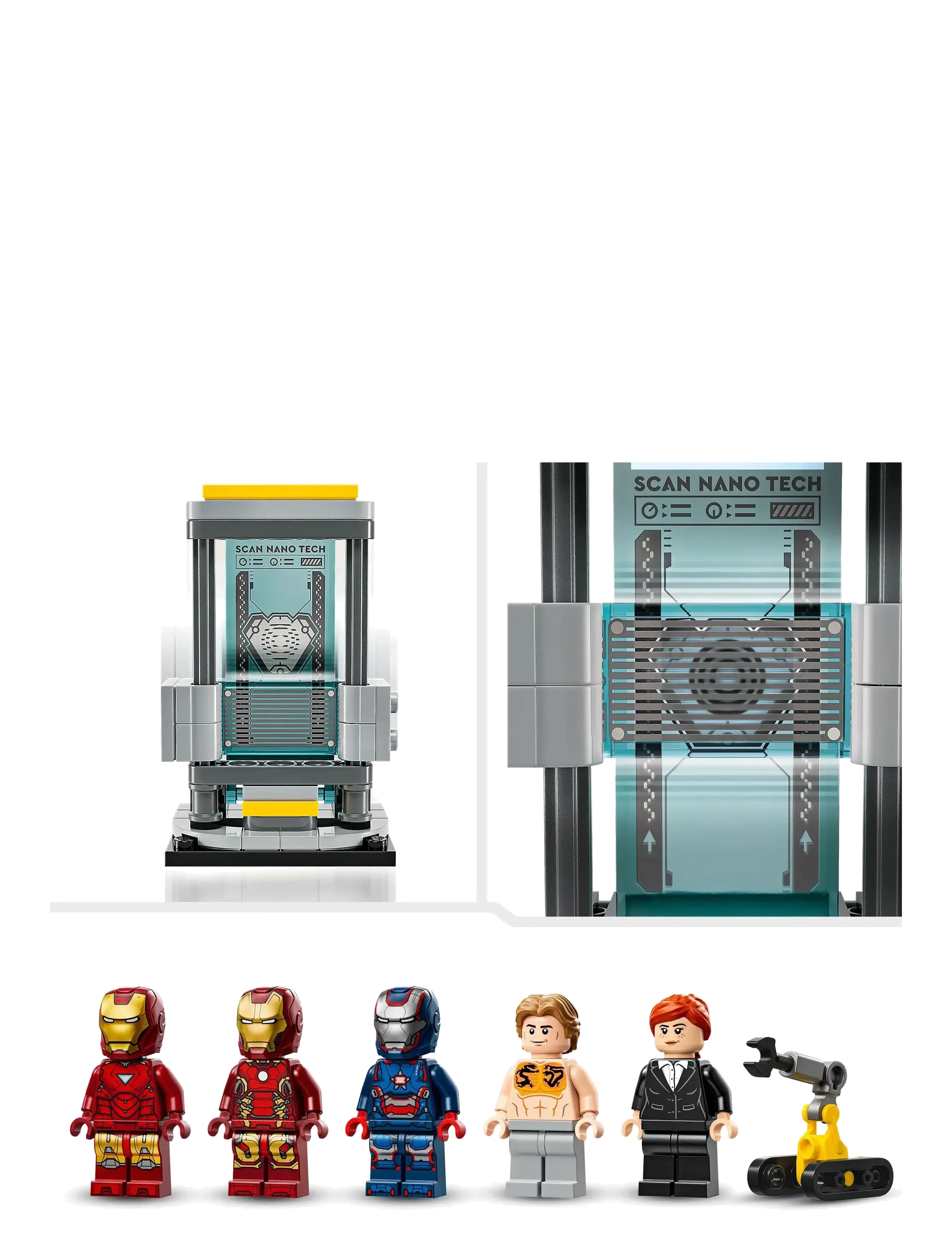 LEGO - Marvel Iron Man’s Laboratory: Hall of Armour with Minifigures 76315 - lego classic - multi - 4