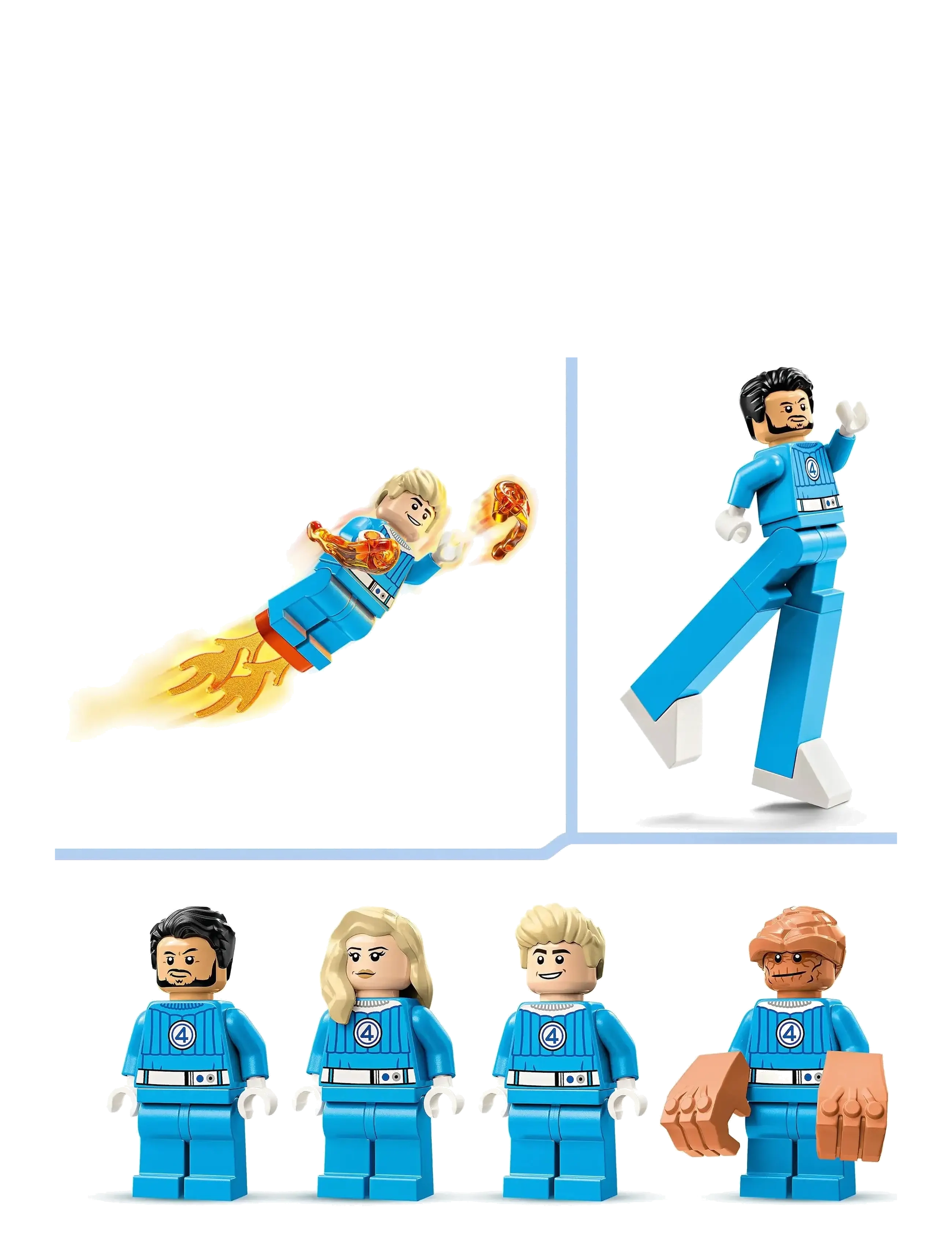 LEGO - Marvel Fantastic Four vs. Galactus Construction Figure 76316 - figurines d'action - multi - 4
