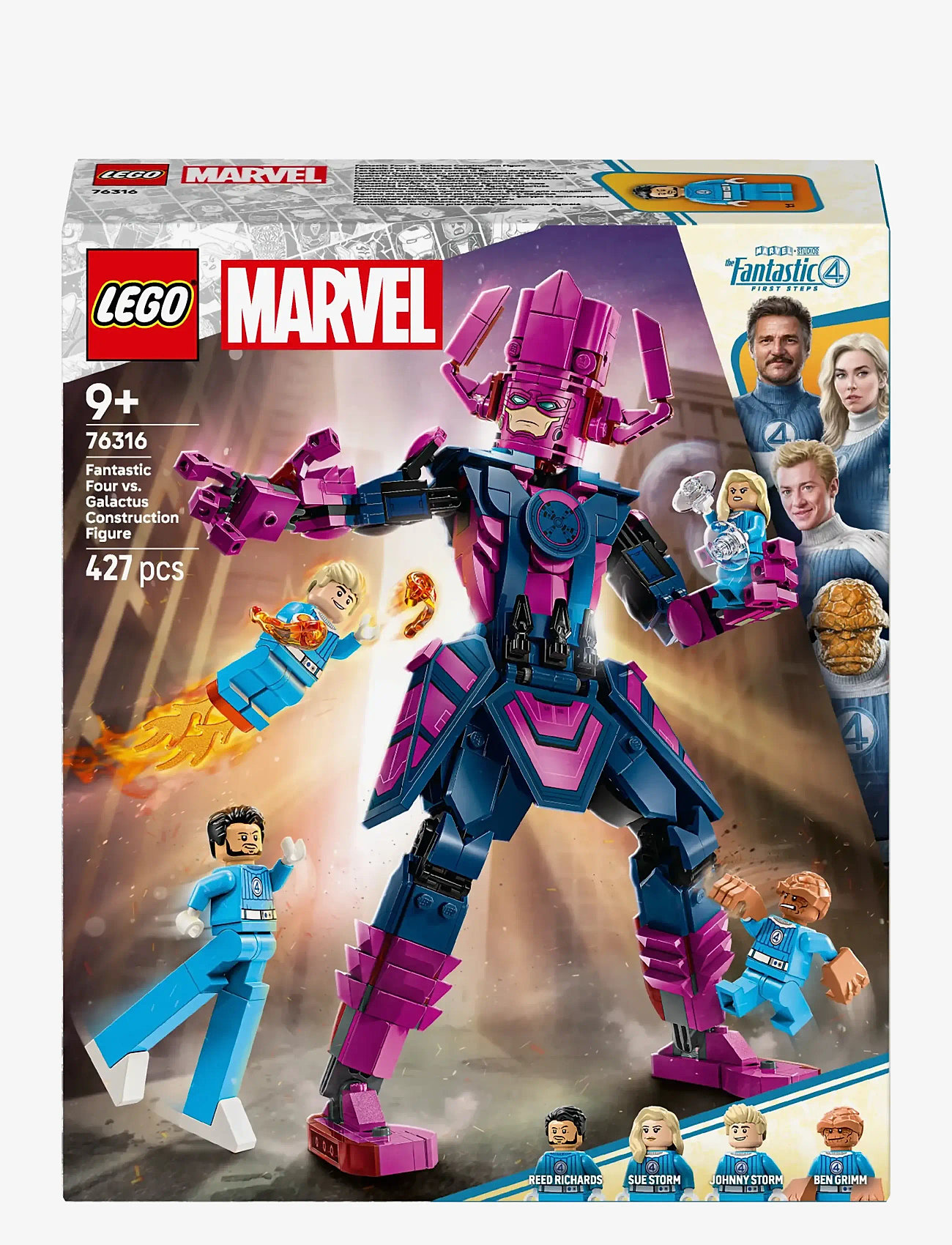 LEGO - Marvel Fantastic Four vs. Galactus Construction Figure 76316 - action-figuren - multi - 5