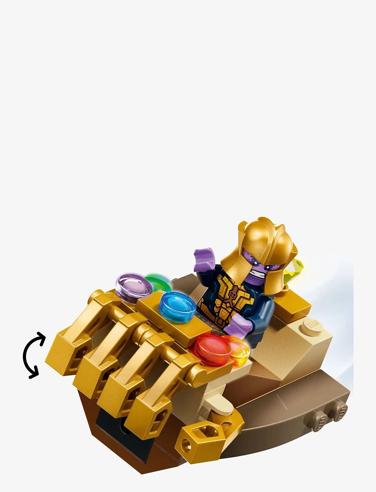 LEGO - Marvel Captain America vs. Thanos with 2 Minifigures 76319 - lego super heroes - multi - 4