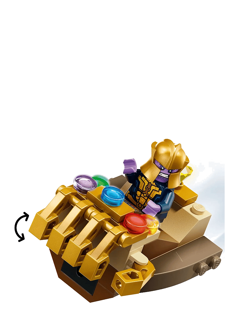 LEGO - Marvel Captain America vs. Thanos with 2 Minifigures 76319 - lego super heroes - multi - 4