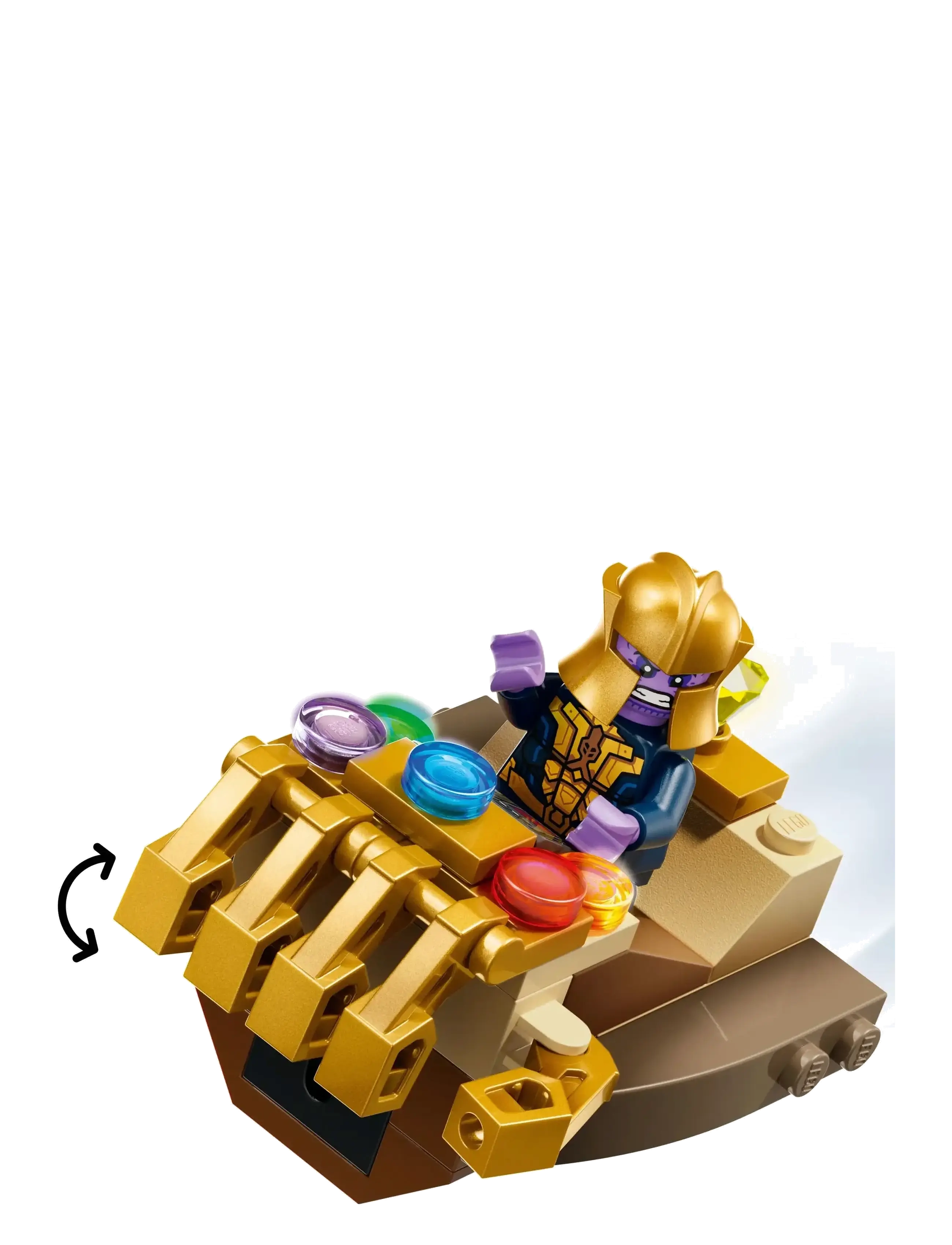 LEGO - Marvel Captain America vs. Thanos with 2 Minifigures 76319 - lego super heroes - multi - 4