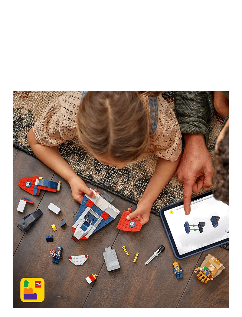 LEGO - Marvel Captain America vs. Thanos with 2 Minifigures 76319 - lego super heroes - multi - 5