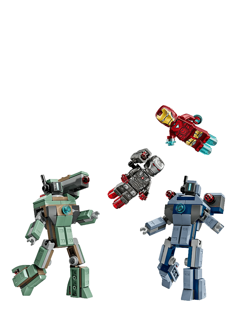 LEGO - Marvel Iron Man & War Machine vs. Hammer Drones Building Toy 76320 - lego® super heroes - multi - 1