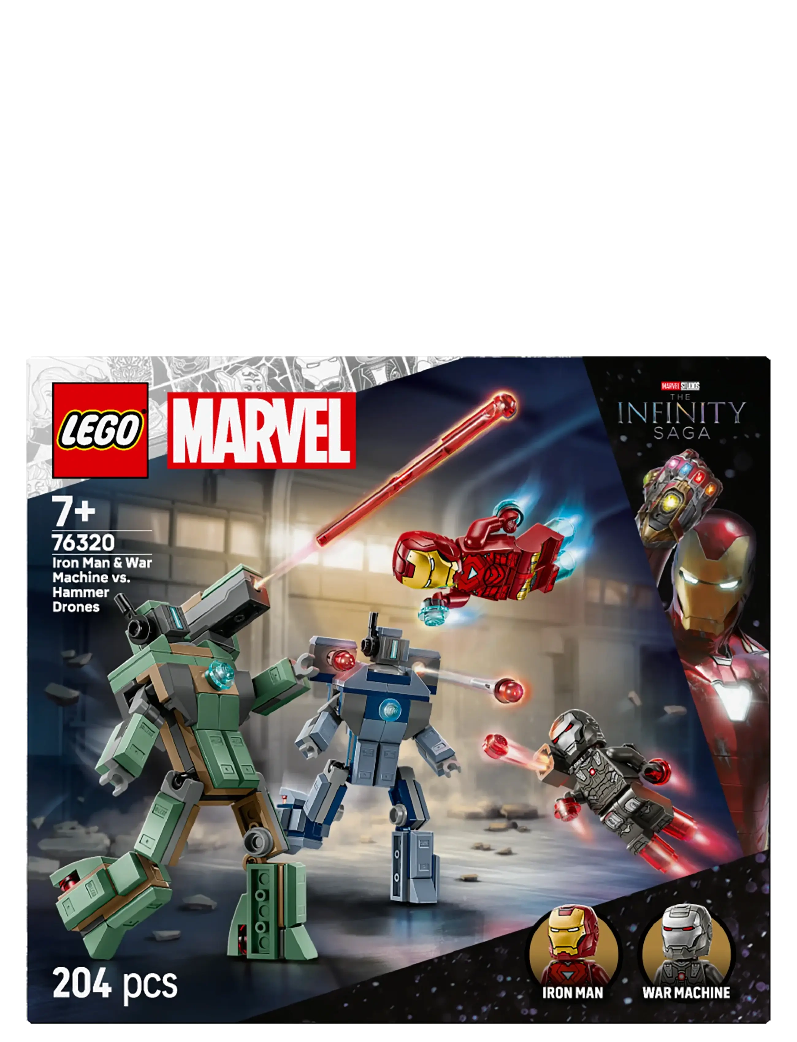 LEGO - Marvel Iron Man & War Machine vs. Hammer Drones 76320 - lego® super heroes - multi - 2