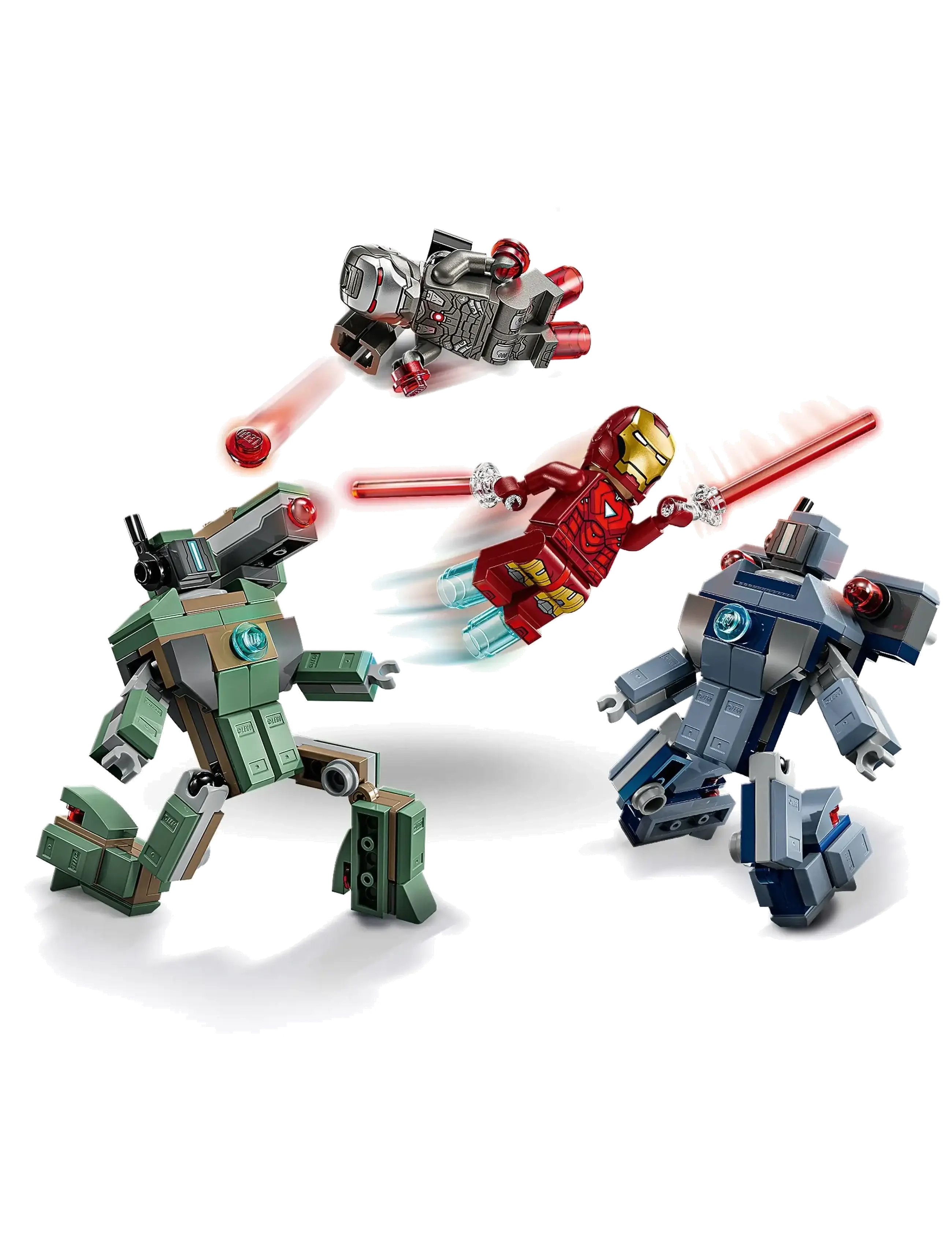 LEGO - Marvel Iron Man & War Machine vs. Hammer Drones 76320 - lego® super heroes - multi - 4