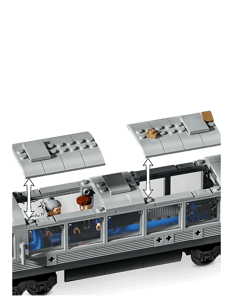 LEGO - Marvel Spider-Man vs. Doc Ock Subway Train Scene Building Toy 76321 - lego super heroes - multi - 3