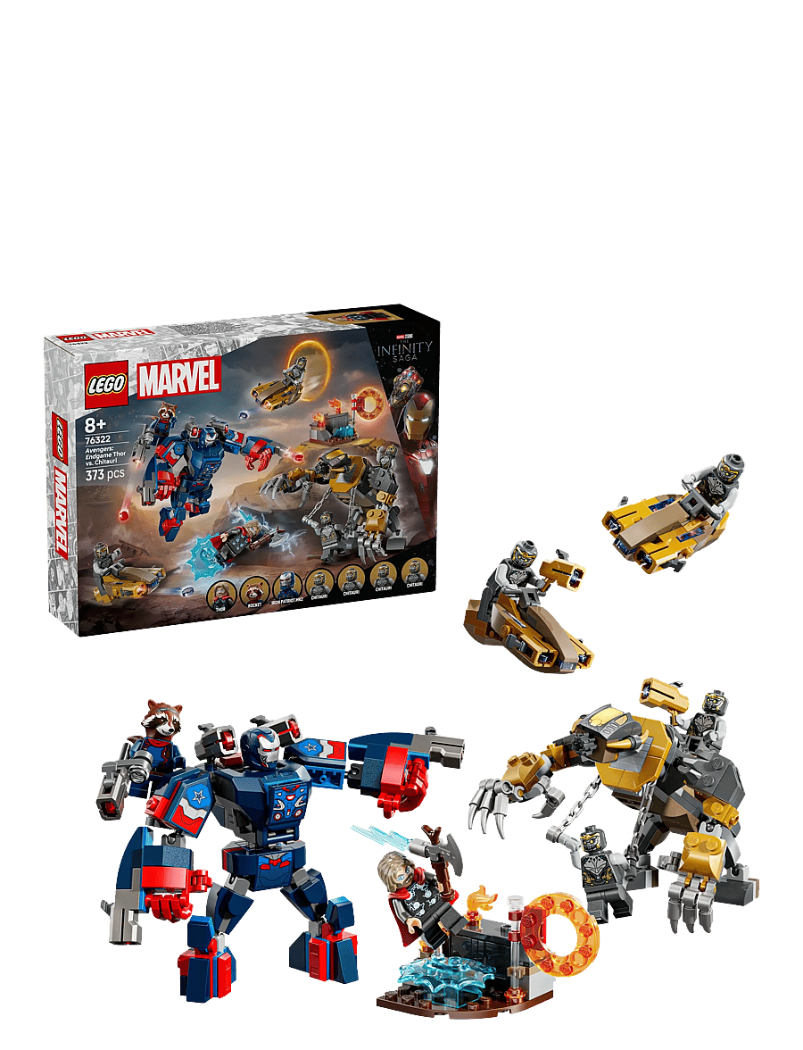 LEGO - Marvel Avengers: Endgame Thor vs. Chitauri Super Hero Action 76322 - lego® super heroes - multi - 0