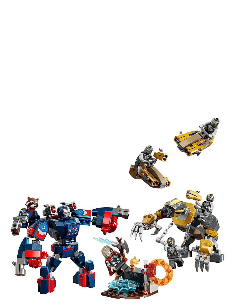 LEGO - Marvel Avengers: Endgame Thor vs. Chitauri Super Hero Action 76322 - action-figuren - multi - 1