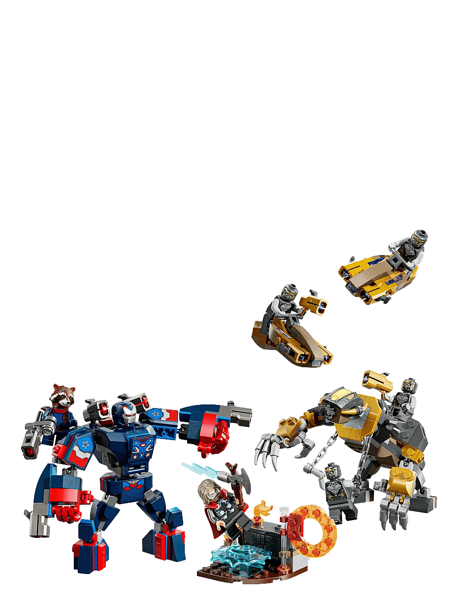 LEGO - Marvel Avengers: Endgame Thor vs. Chitauri Super Hero Action 76322 - lego® super heroes - multi - 1
