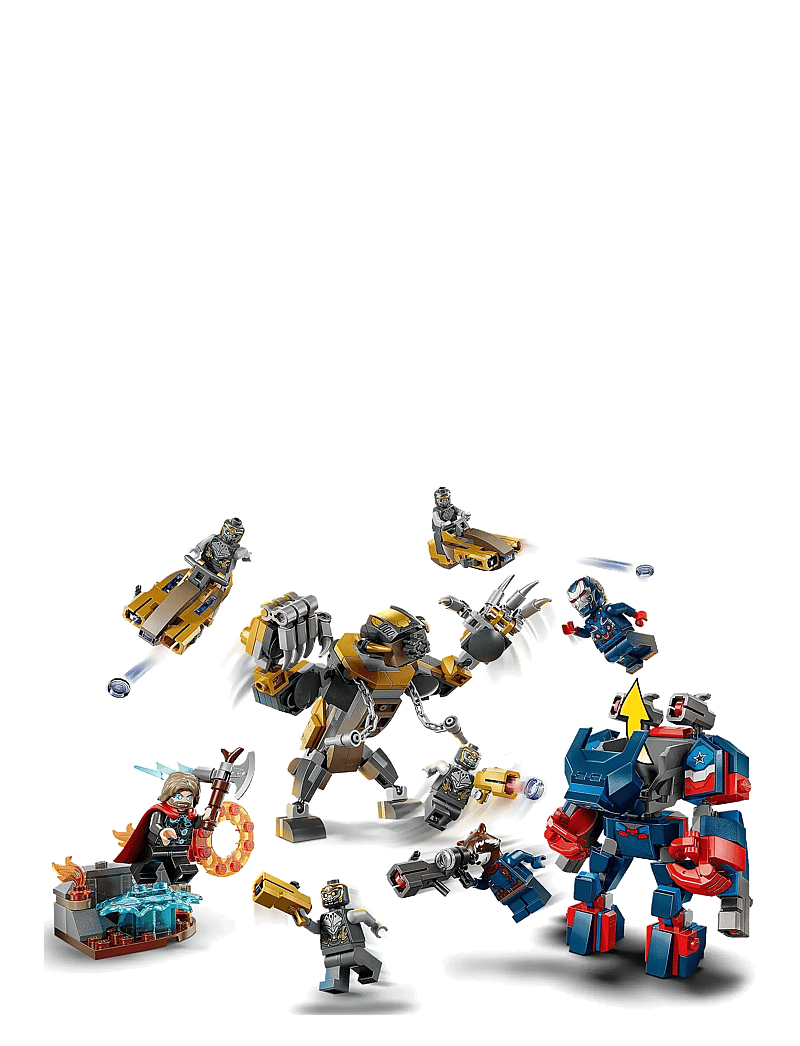 LEGO - Marvel Avengers: Endgame Thor vs. Chitauri Super Hero Action 76322 - action-figuren - multi - 4