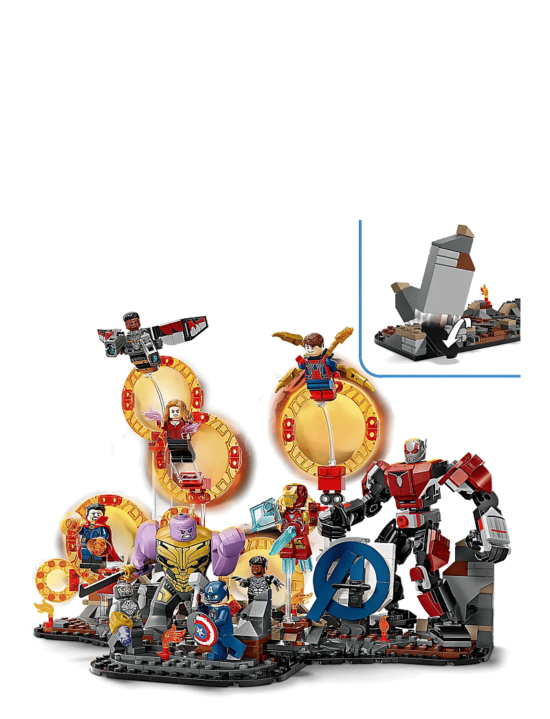 LEGO - Marvel Avengers: Endgame Final Battle Buildable Set 76323 - lego creator - multi - 3