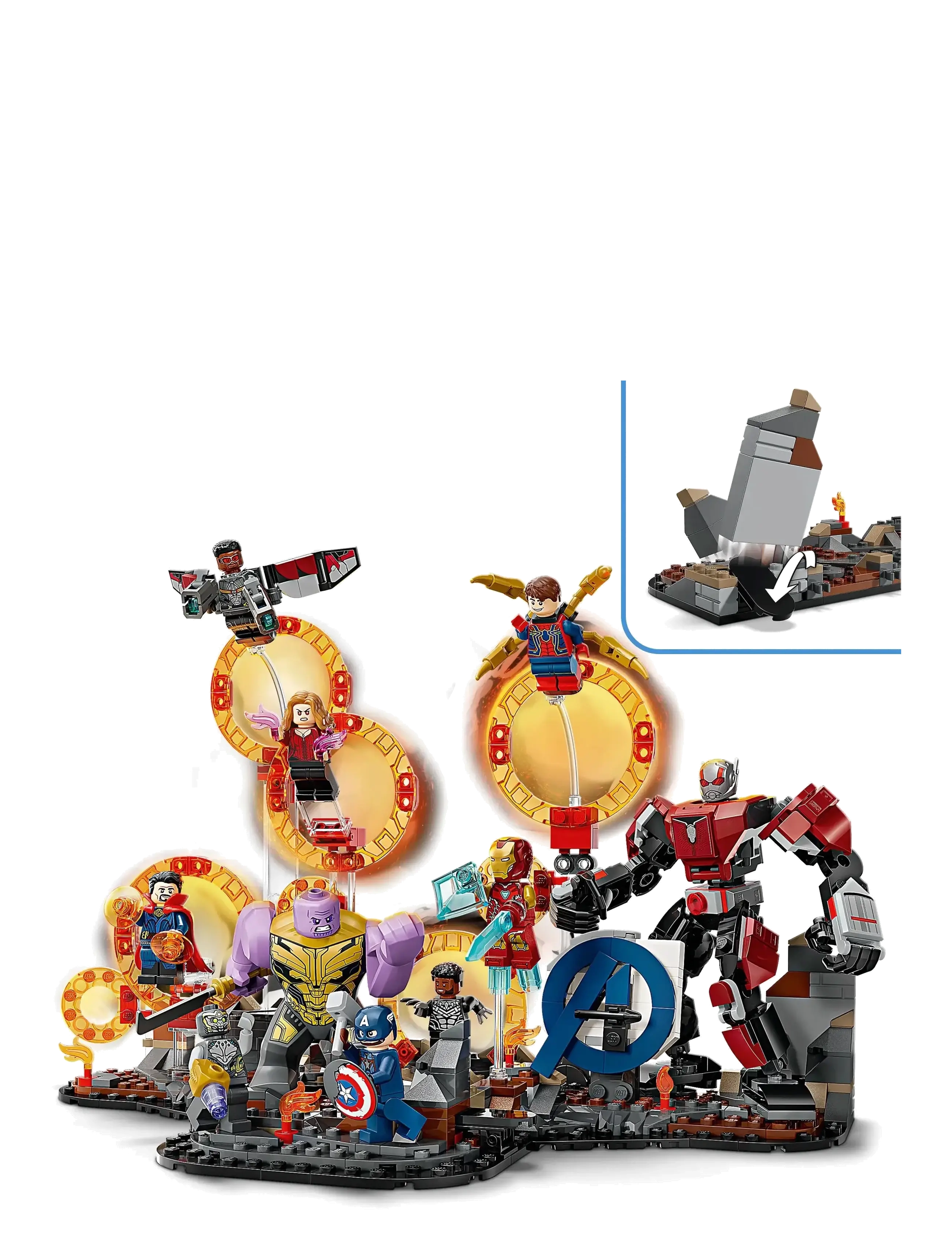 LEGO - Marvel Avengers: Endgame Final Battle Buildable Set 76323 - lego® creator - multi - 3