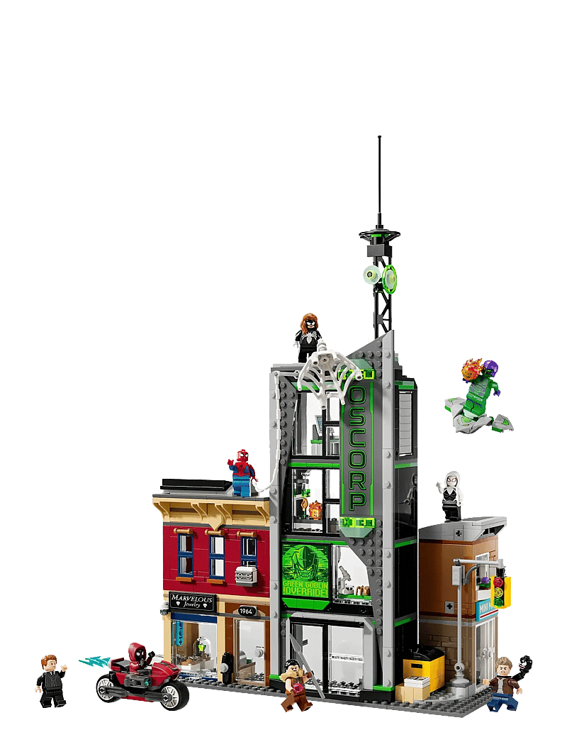 LEGO - Marvel Spider-Man vs. Oscorp, Kids’ Super Hero Building Kit 76324 - lego® super heroes - multi - 1