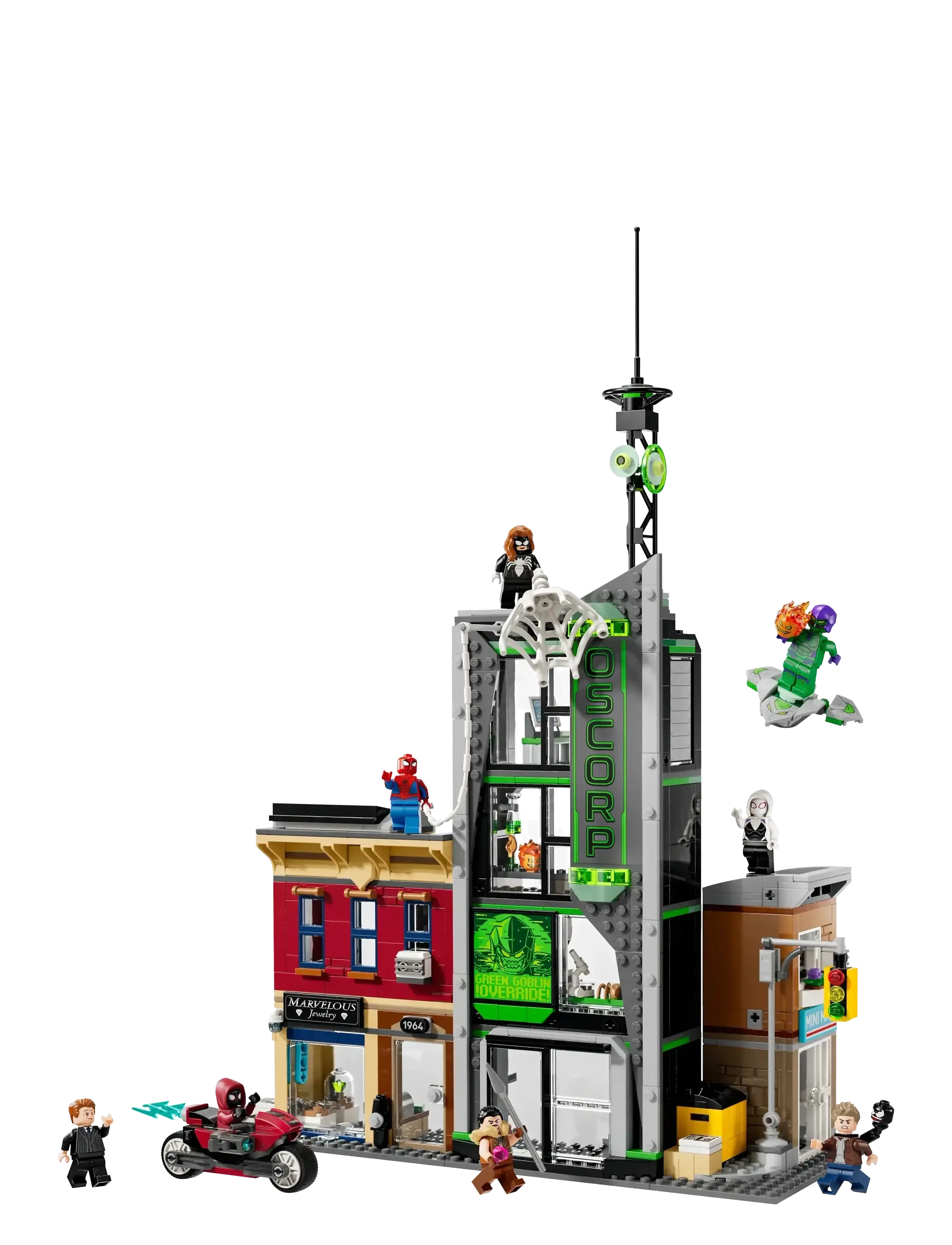 LEGO - Marvel Spider-Man vs. Oscorp, Kids’ Super Hero 76324 - lego® super heroes - multi - 1