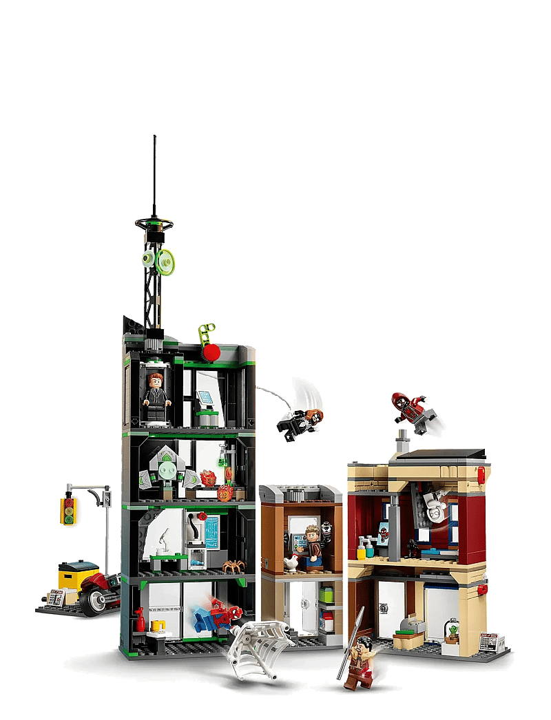 LEGO - Marvel Spider-Man vs. Oscorp, Kids’ Super Hero Building Kit 76324 - lego® super heroes - multi - 3