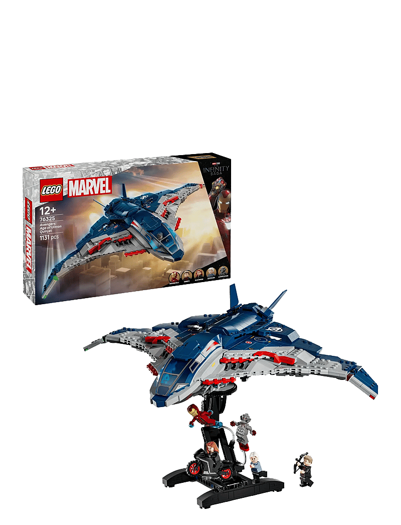 LEGO - Marvel Avengers: Age of Ultron Quinjet, Kids’ Building Kit 76325 - lego® super heroes - multi - 0