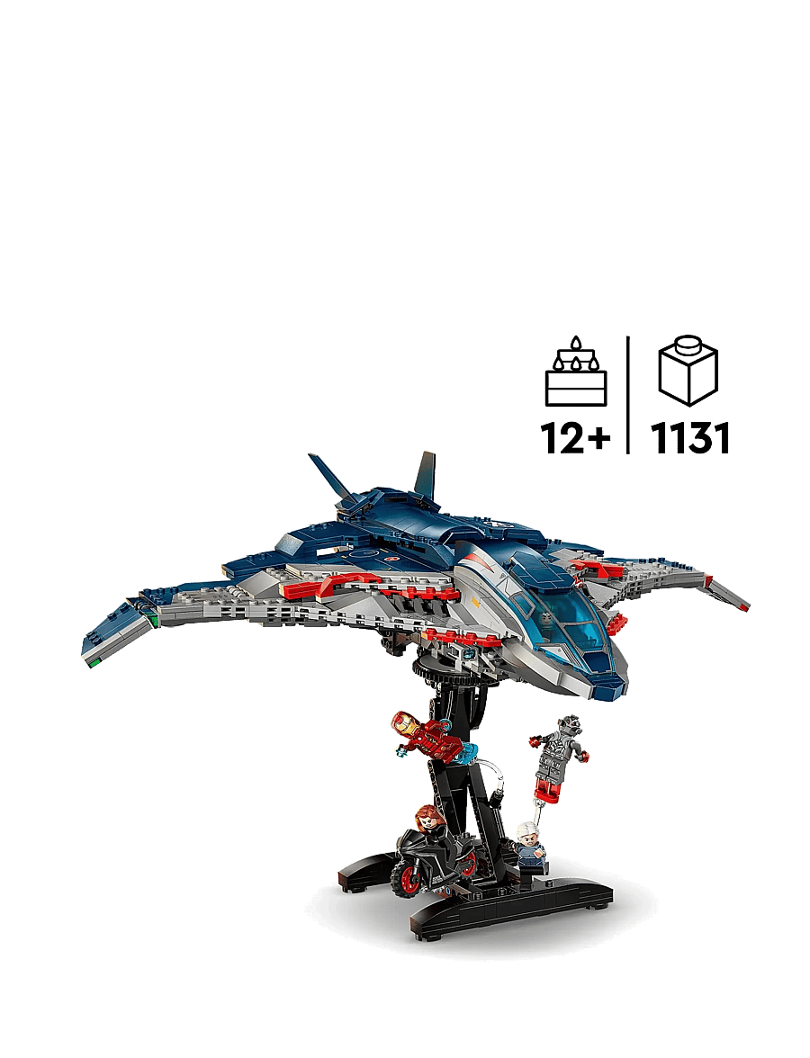 LEGO - Marvel Avengers: Age of Ultron Quinjet, Kids’ Building Kit 76325 - lego® super heroes - multi - 1