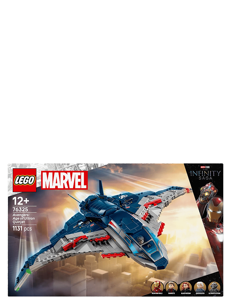 LEGO - Marvel Avengers: Age of Ultron Quinjet, Kids’ Building Kit 76325 - lego® super heroes - multi - 2