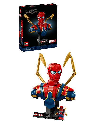 LEGO Marvel Iron Spider-Man Bust Collectible Adult Building Set 76326 - LEGO Super Heroes - MULTI / multi