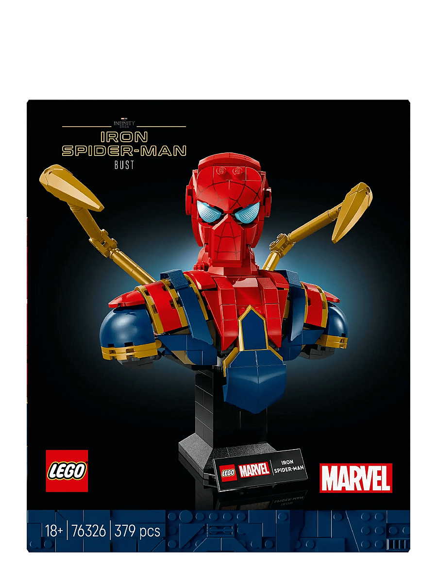 LEGO - Marvel Iron Spider-Man Bust Collectible Adult Building Set 76326 - lego® super heroes - multi - 2